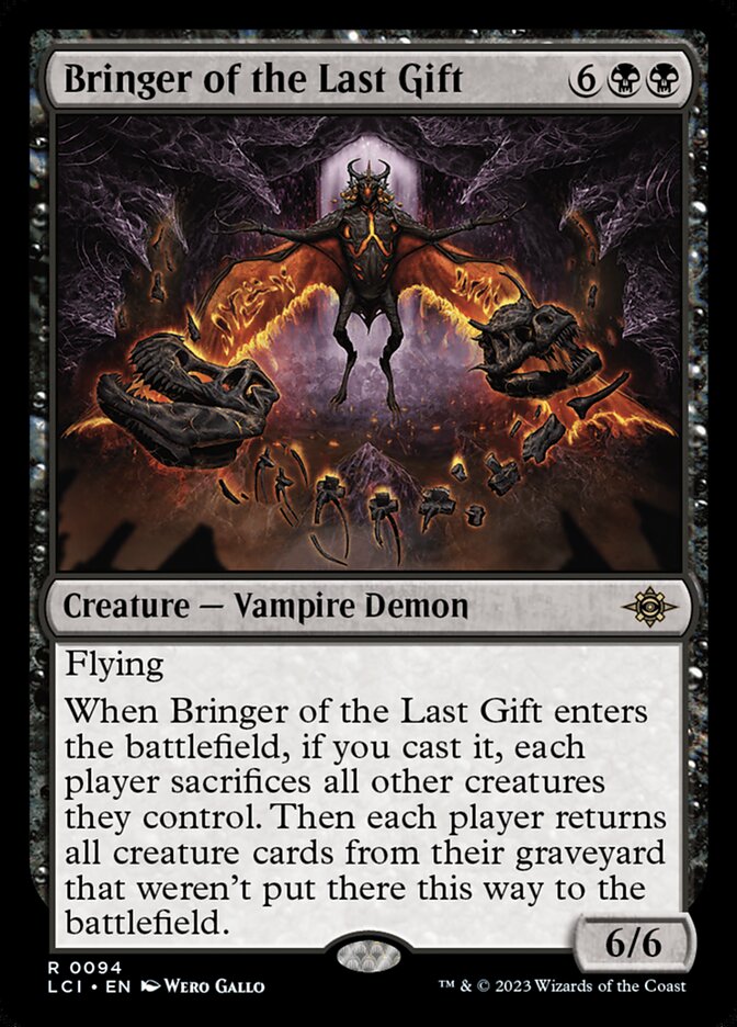 Bringer of the Last Gift, The lost caverns of ixalan Card Art