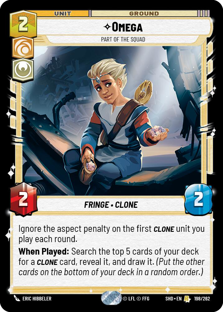 Omega, Part of the Squad - Foil