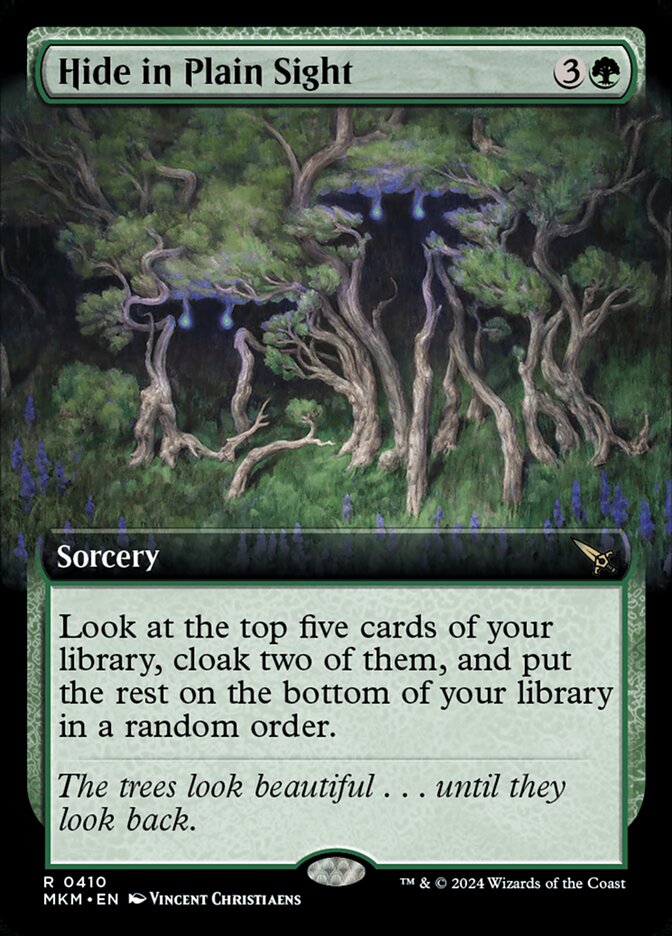 Hide in Plain Sight - Foil