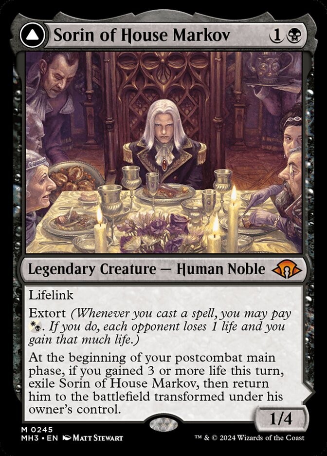Sorin of House Markov // Sorin, Ravenous Neonate - Foil