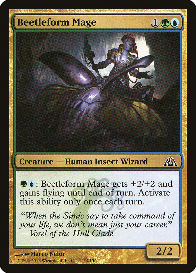 Beetleform Mage, Dragon&