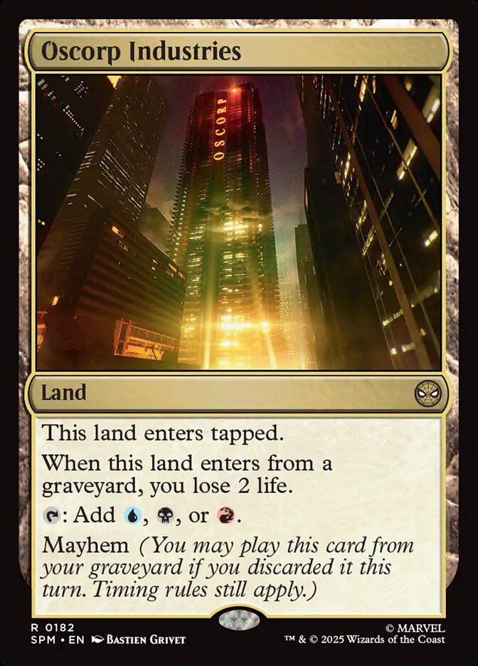 Oscorp Industries, Marvel&