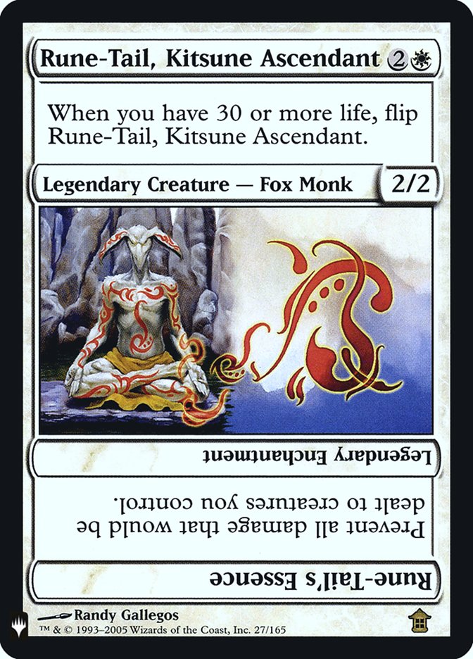 Rune-Tail, Kitsune Ascendant // Rune-Tail&