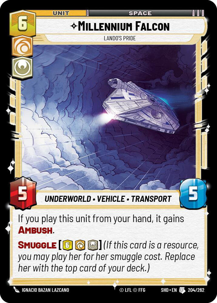 Millennium Falcon, Lando&