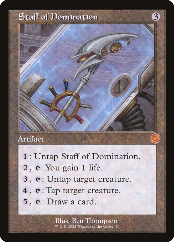 Staff of Domination - Foil