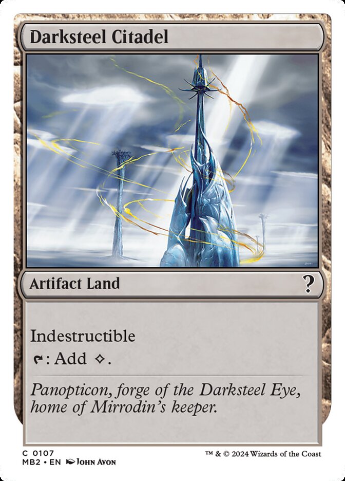 Darksteel Citadel, Mystery Booster 2 Card Art