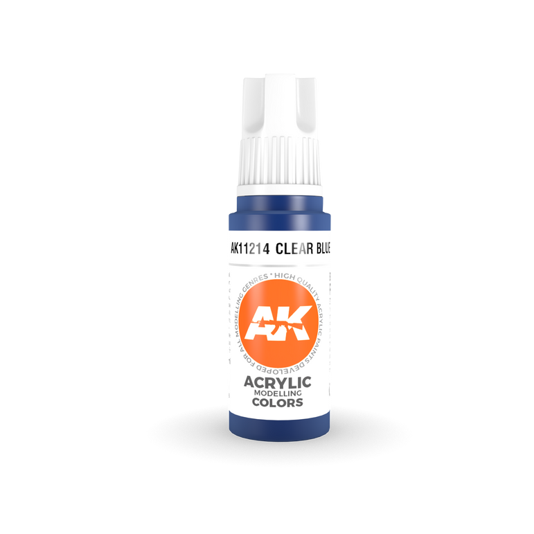 AK Interactive - 3GEN Acrylics - Clear Blue AK11214