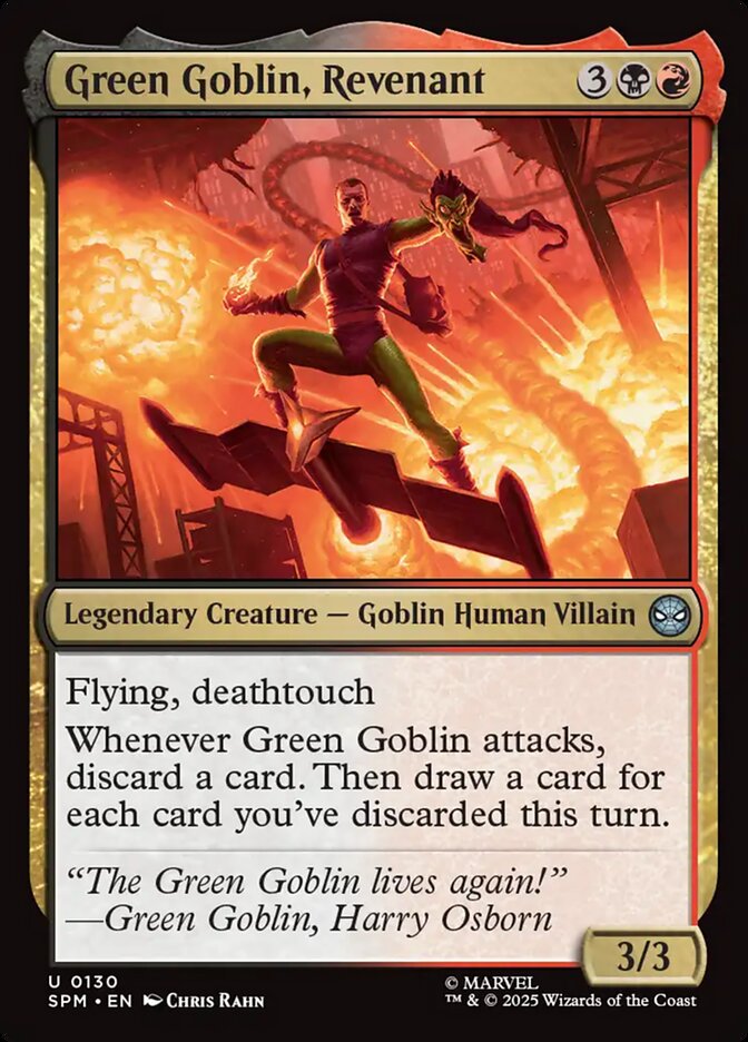 Green Goblin, Revenant, Marvel&