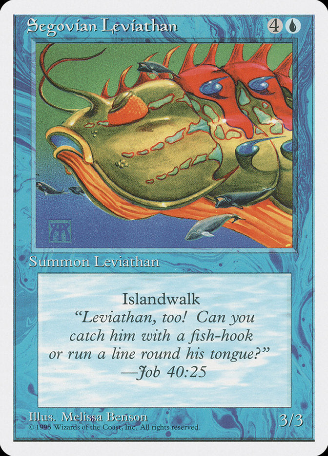 Segovian Leviathan, Fourth edition Card Art