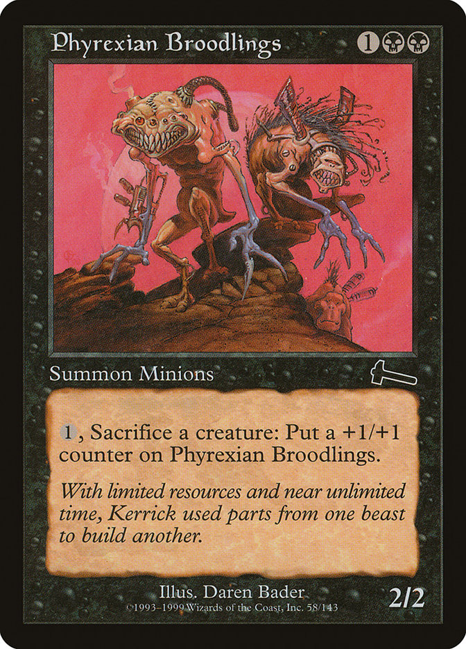 Phyrexian Broodlings, Urza&
