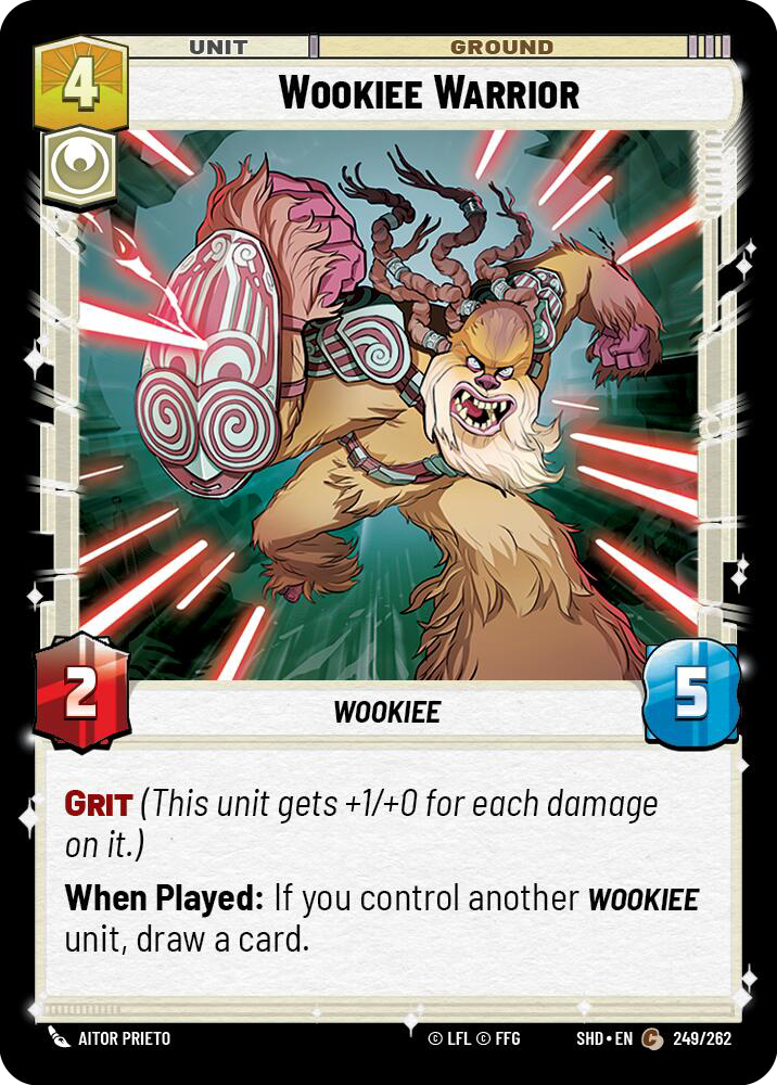Wookiee Warrior - Foil