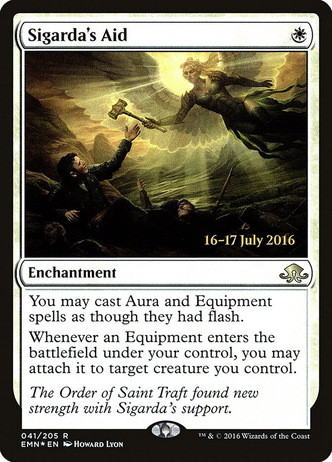 Sigarda's Aid, Eldritch Moon Promos Card Art