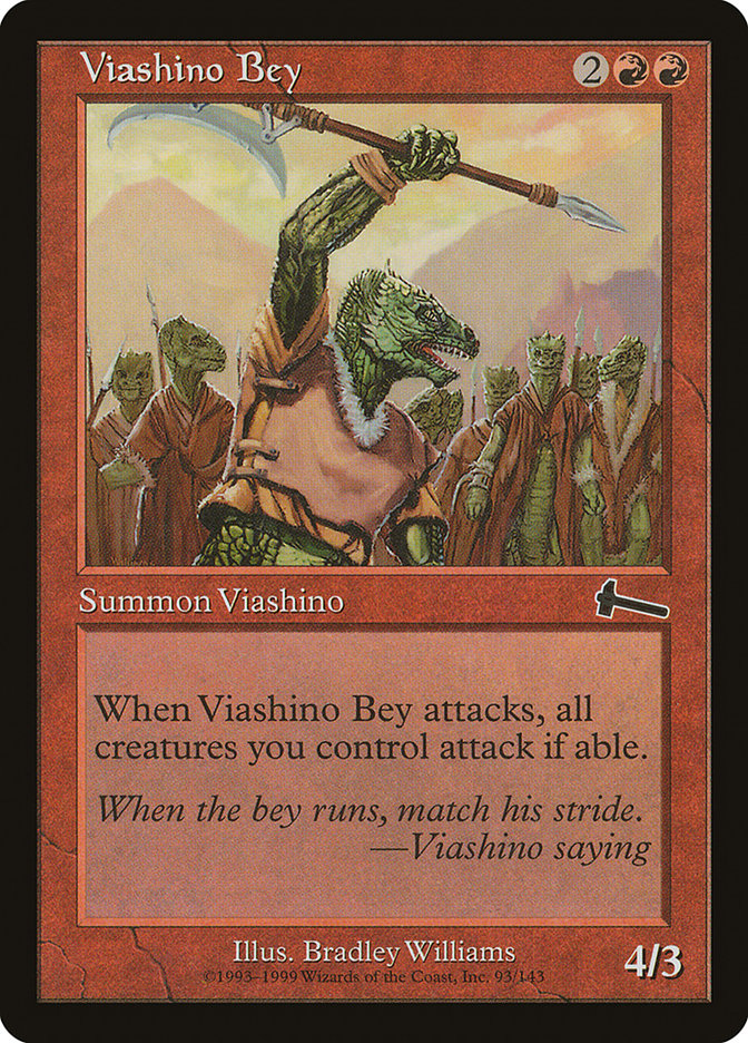 Viashino Bey, Urza&