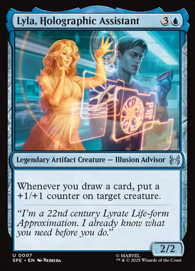Lyla, Holographic Assistant, Marvel&