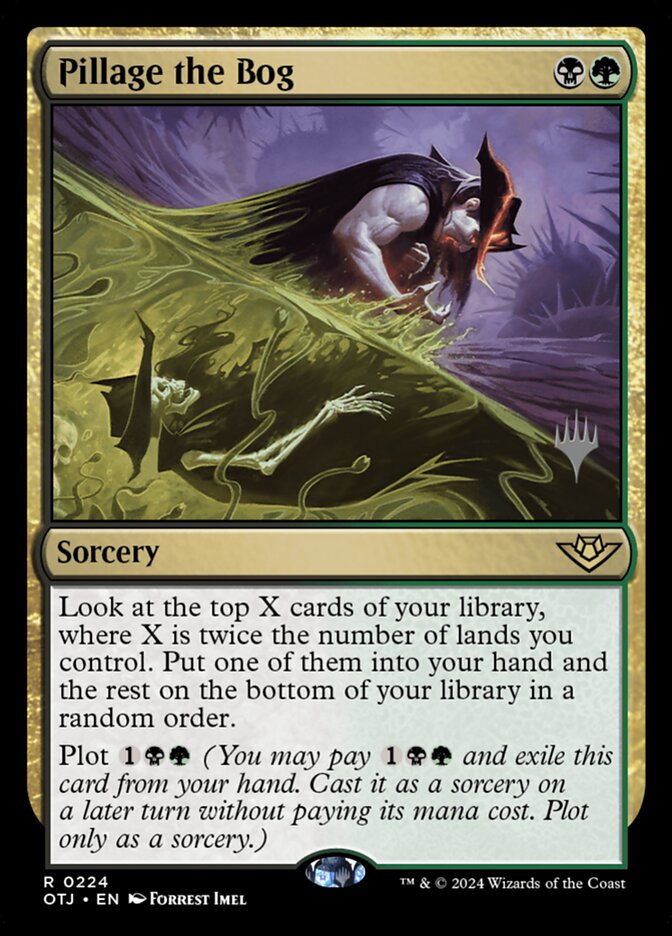 Pillage the Bog, Outlaws Of Thunder Junction Promos Card Art