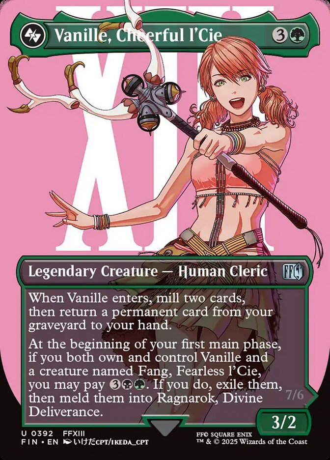 Vanille, Cheerful l&