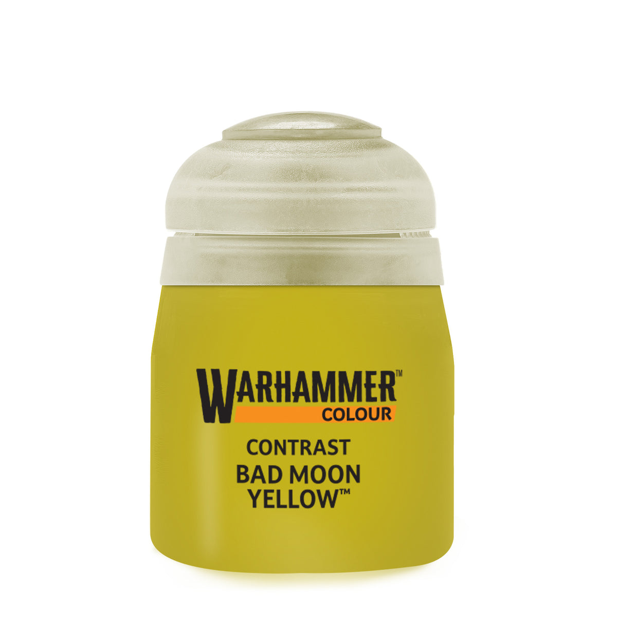 Warhammer Colour - Contrast - Bad Moon Yellow