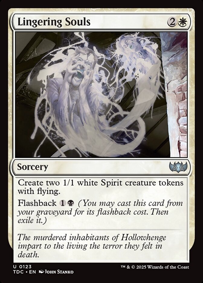 Lingering Souls, Tarkir: Dragonstorm Commander Card Art