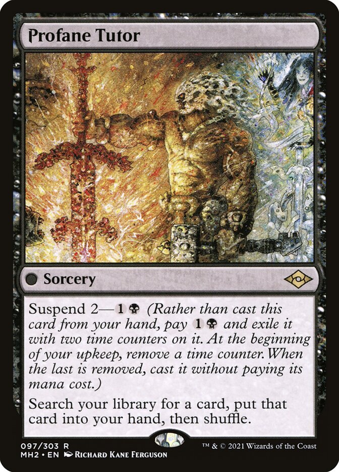 Profane Tutor - Foil