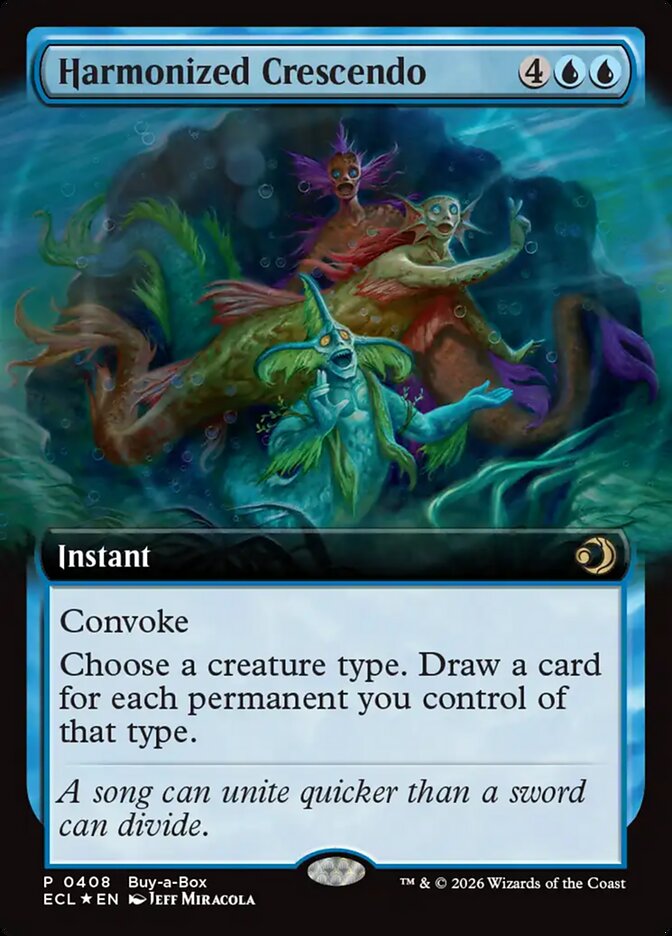Harmonized Crescendo, Lorwyn Eclipsed Card Art