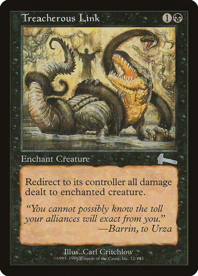 Treacherous Link, Urza&
