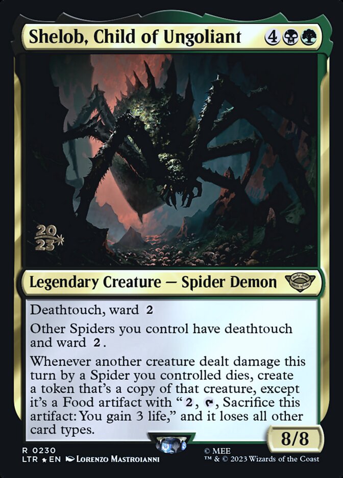 Shelob, Child of Ungoliant, Tales Of Middle-Earth Promos Card Art