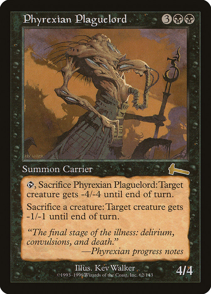 Phyrexian Plaguelord, Urza&