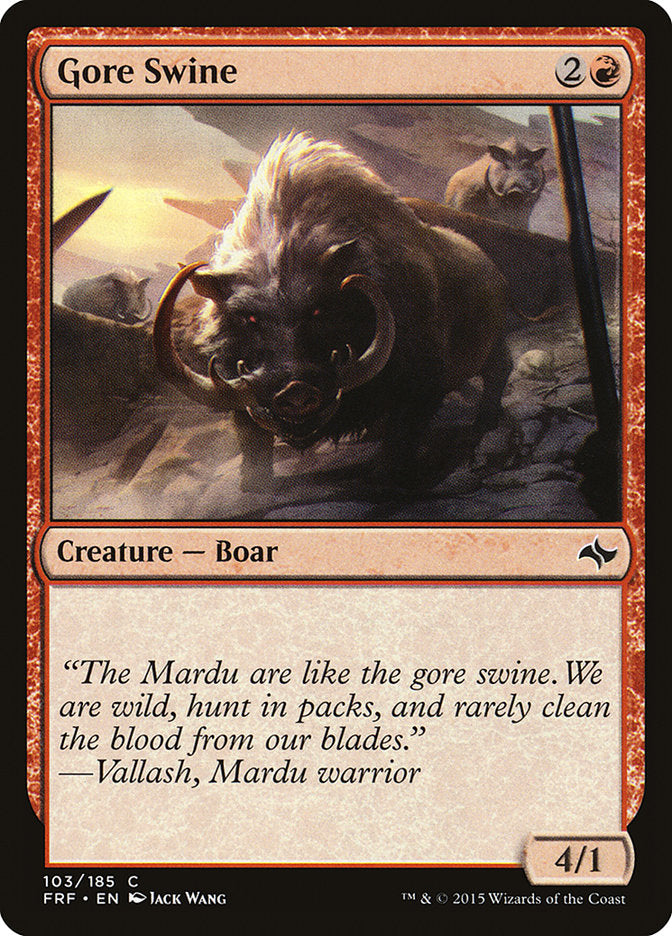 Gore Swine - Foil