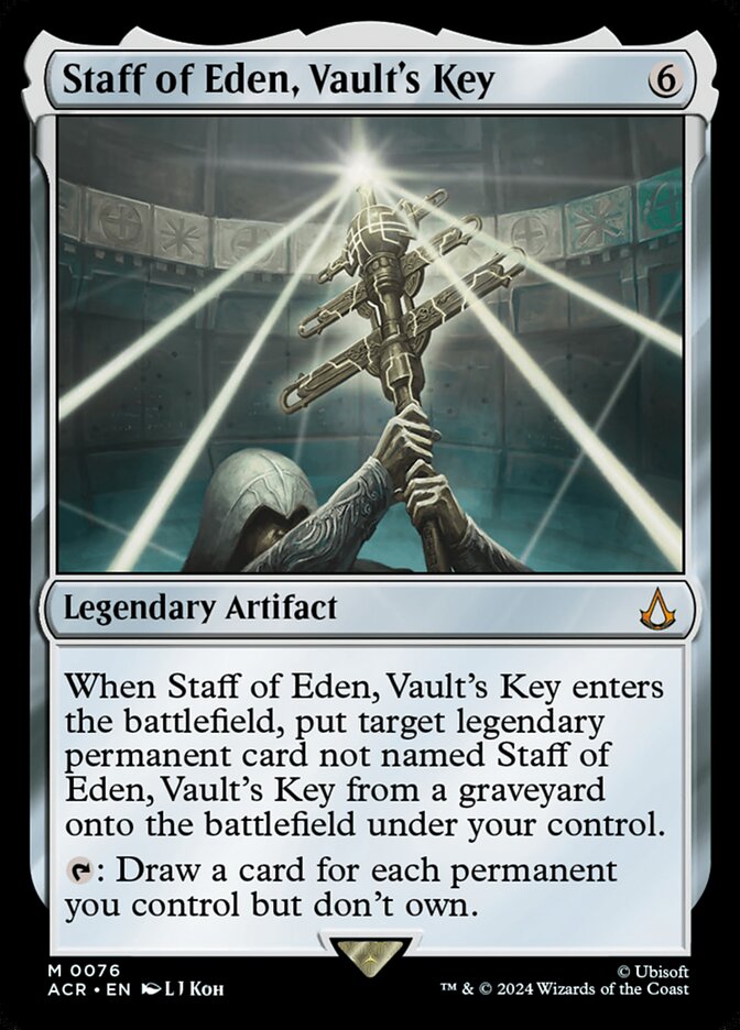 Staff of Eden, Vault&