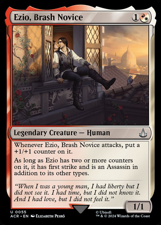 Ezio, Brash Novice, Assassin&