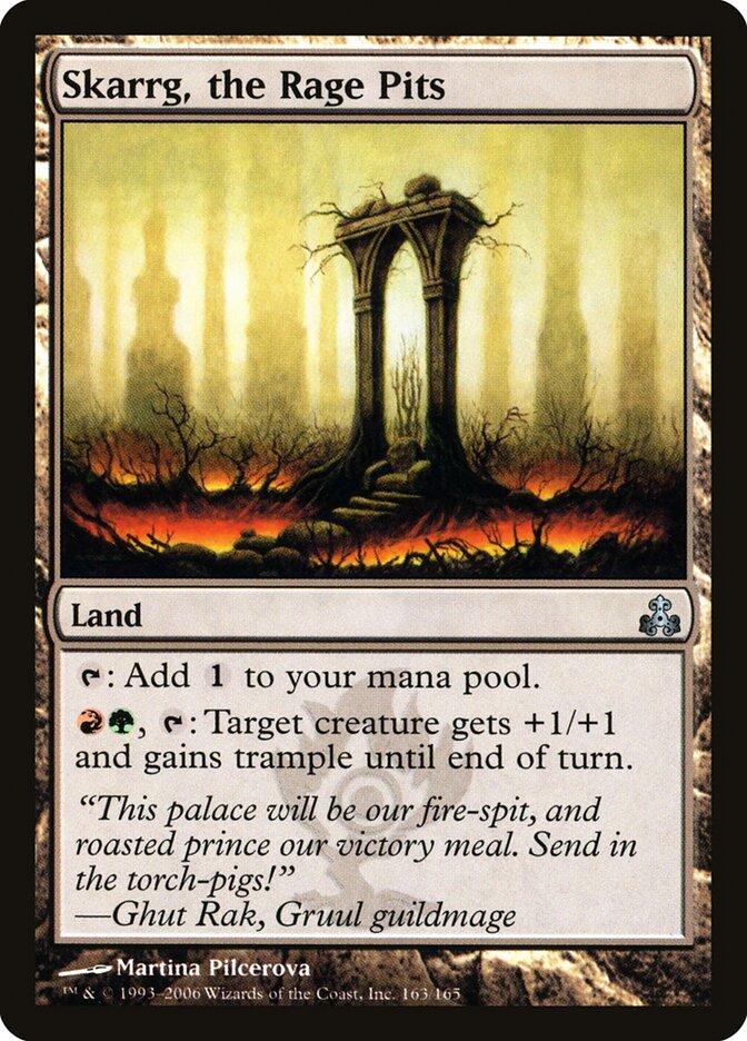 Skarrg, the Rage Pits, Guildpact Card Art