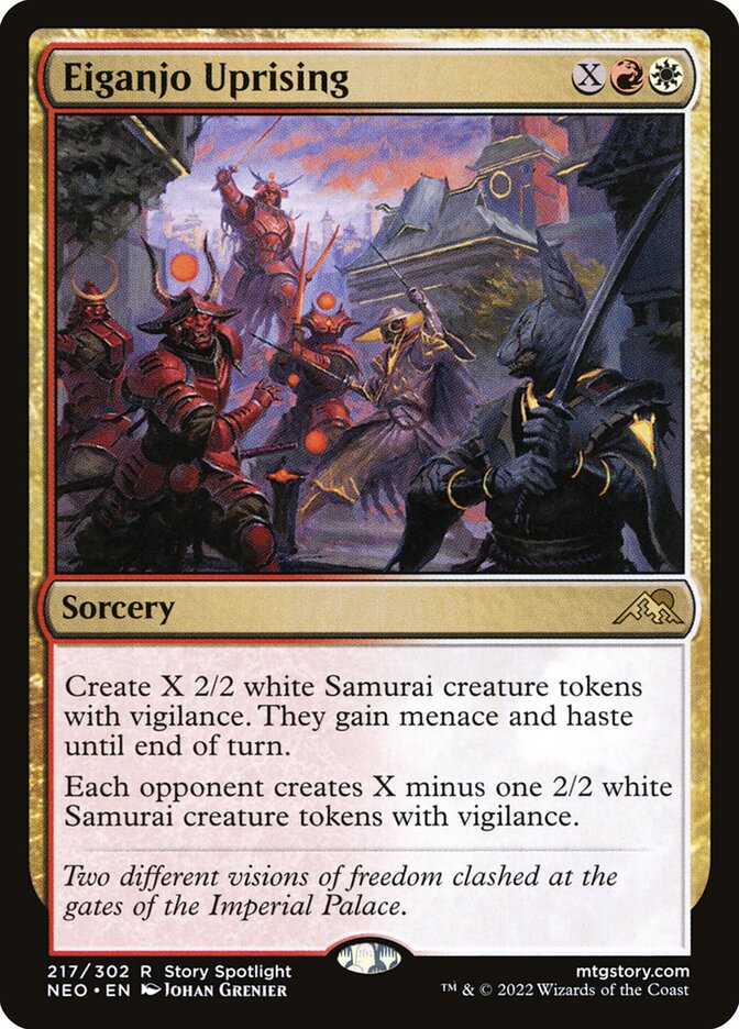 Eiganjo Uprising - Foil