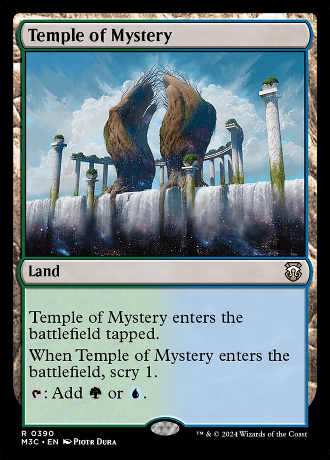 Temple of Mystery, Modern Horizons 3 Commander Card Art