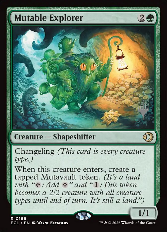 Mutable Explorer, Lorwyn Eclipsed Promos Card Art