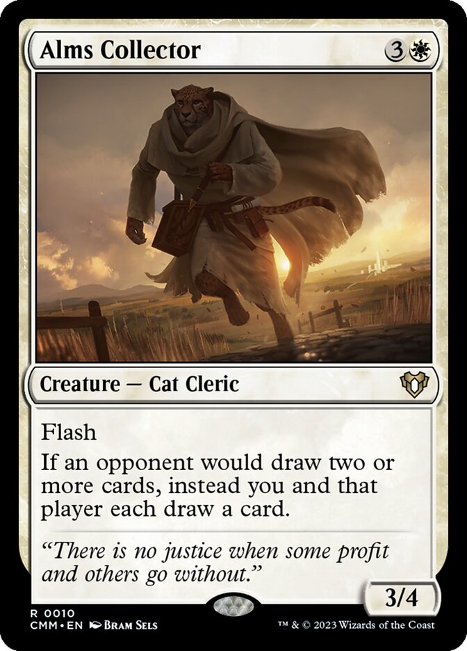 Alms Collector, Commander Masters Card Art