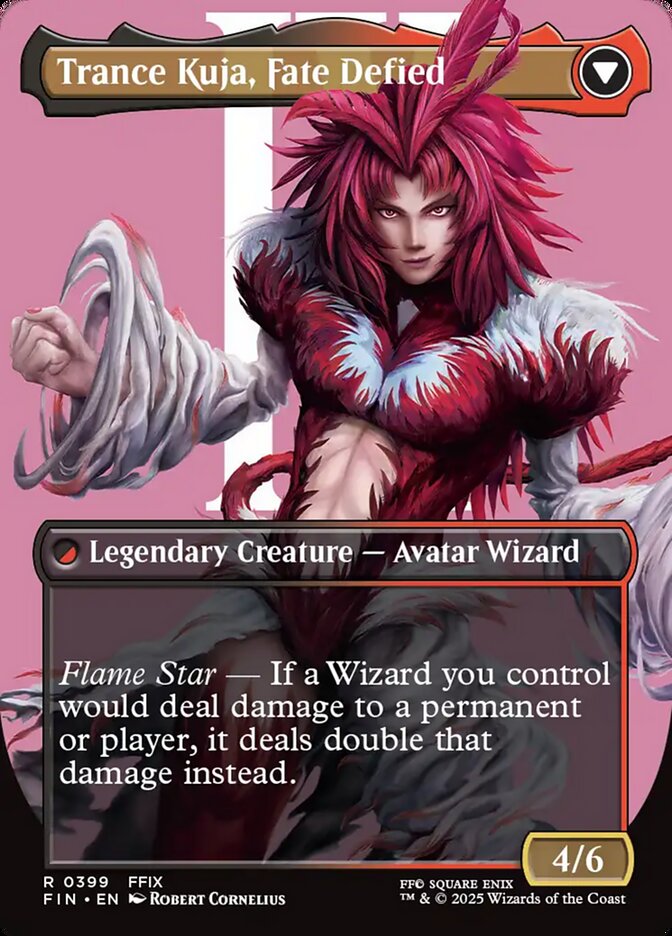 Kuja, Genome Sorcerer // Trance Kuja, Fate Defied, Final fantasy Card Art