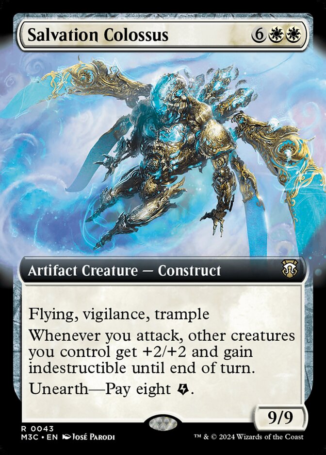 Salvation Colossus, Modern horizons 3 commander Card Art