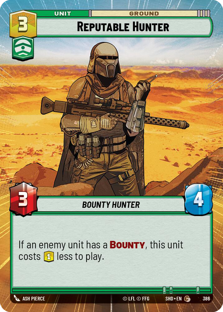 Reputable Hunter - Hyperspace Foil