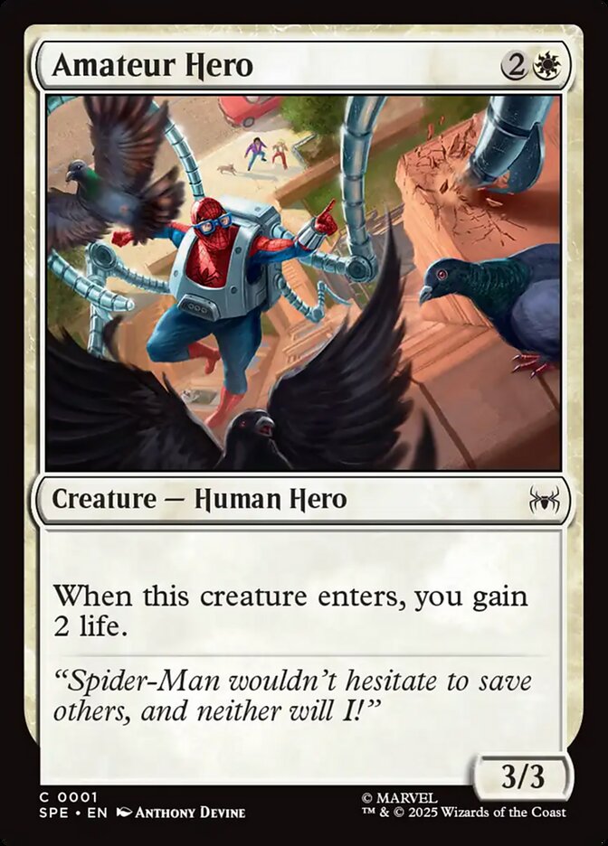 Amateur Hero, Marvel&