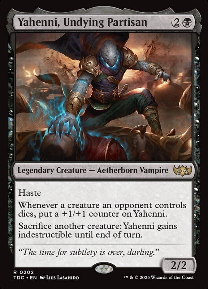 Yahenni, Undying Partisan, Tarkir: Dragonstorm Commander Card Art