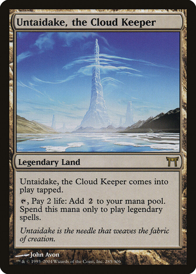Untaidake, the Cloud Keeper, Champions Of Kamigawa Card Art