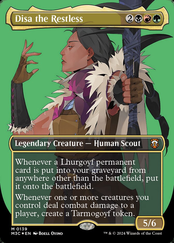 Disa the Restless, Modern horizons 3 commander Card Art