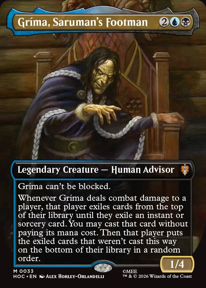Gríma, Saruman&