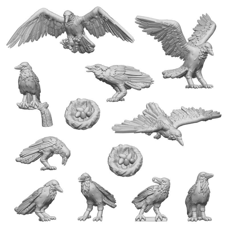 Green Stuff World - 12 Ravens