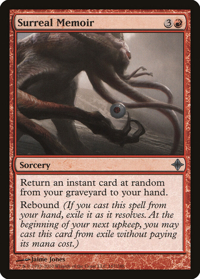 Surreal Memoir, Rise Of The Eldrazi Card Art