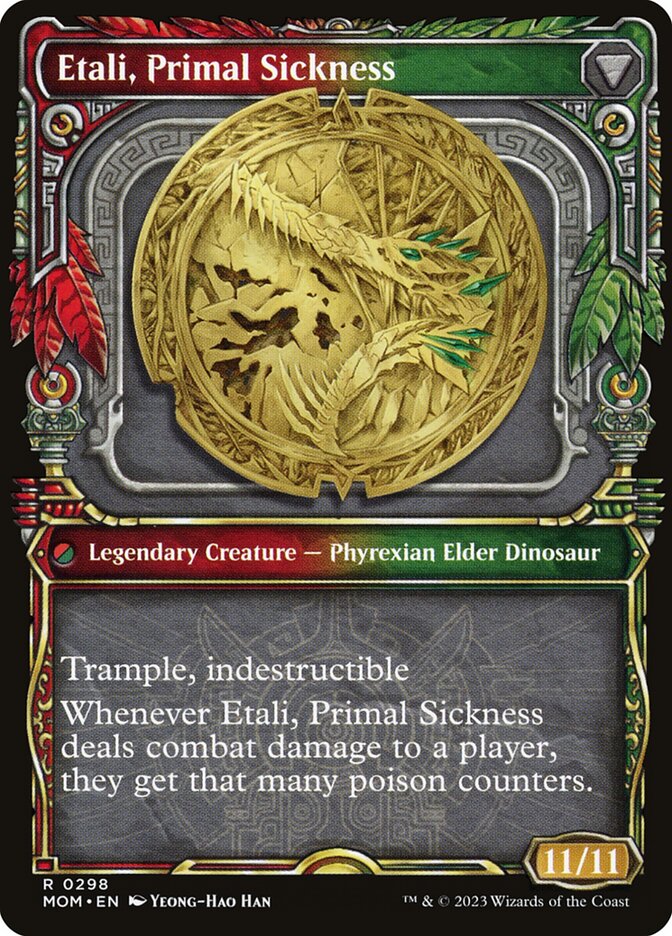 Etali, Primal Conqueror // Etali, Primal Sickness - Foil