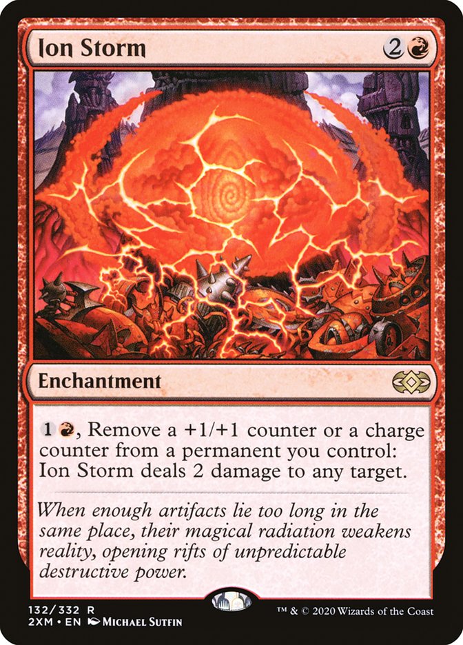 Ion Storm, Double masters Card Art