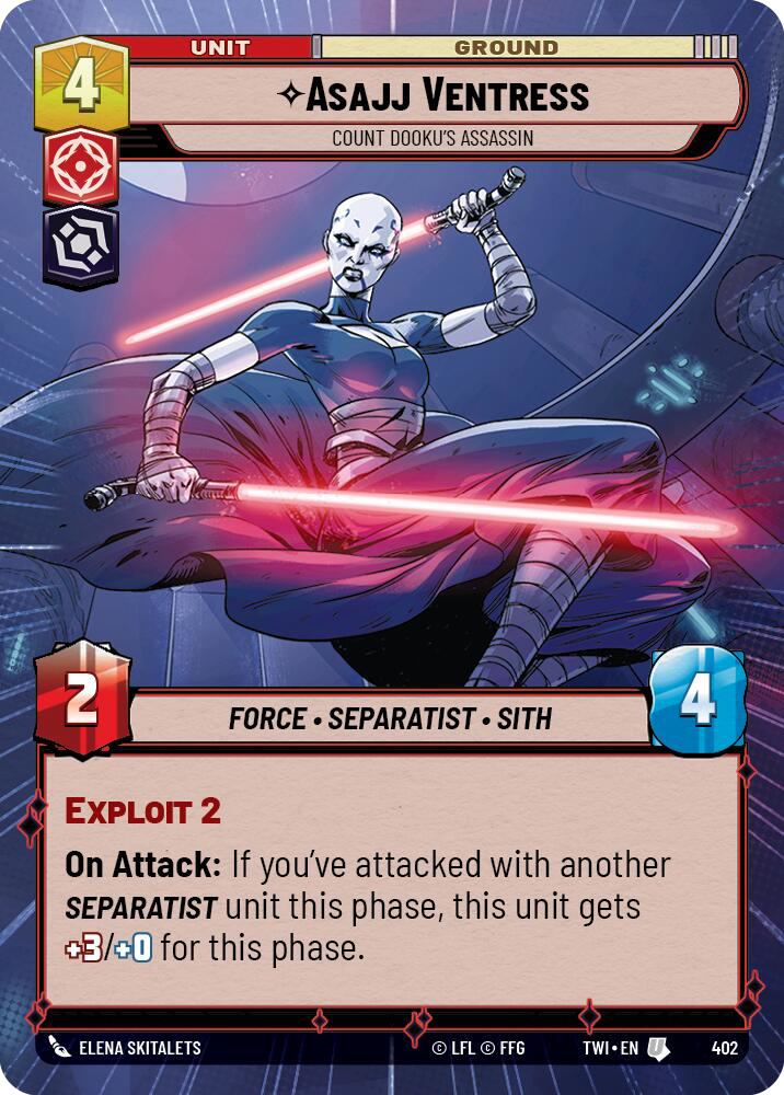 Asajj Ventress, Count Dooku&