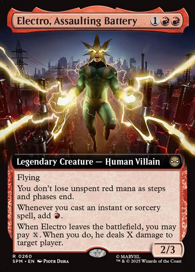 Electro, Assaulting Battery, Marvel&