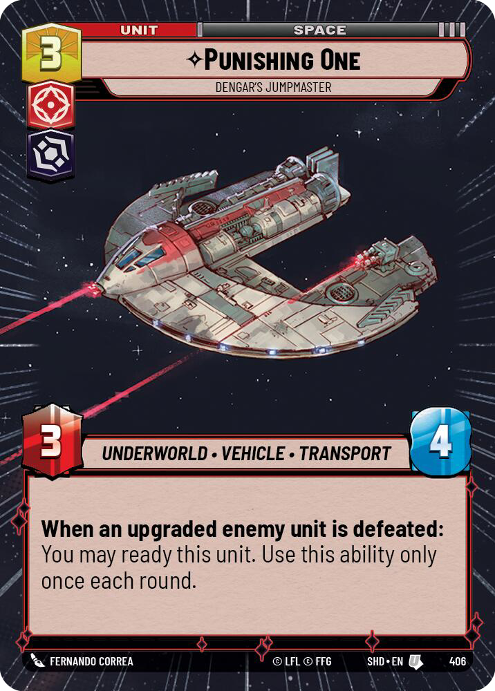 Punishing One, Dengar&